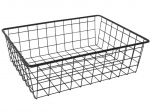 Корзина сетчатая 190х400х400 мм, черный муар