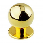 Ручка-кнопка шар 14.137.01 малая золото  