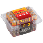Батарейка Kodak MAX LR03-24 plastic box [24 3A PVC] 
