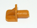 Полкодержатель пластмассовый D=6 мм бежевый   распродажа