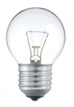 Лампа накаливания P45 40W 230V  E27 шар CL 