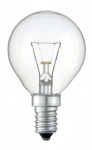 Лампа накаливания PILA P45 60W 230V  E14 шар CL  распродажа