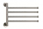 Полотенцедержатель 4 рога хром  