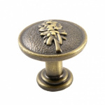 Ручка-кнопка Giulio, античная бронза 