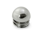 Заглушка сферическая d25 мм R-17A, хром 